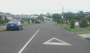 A typical residential street